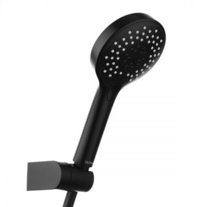 Oltens Driva EasyClick Gide zestaw prysznicowy czarny mat 