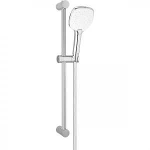 Oltens Driva EasyClick (S) Alling 60 zestaw prysznicowy chrom biały 