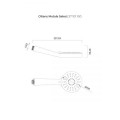 Oltens Motala Select Alling 60 zestaw prysznicowy chrom  7