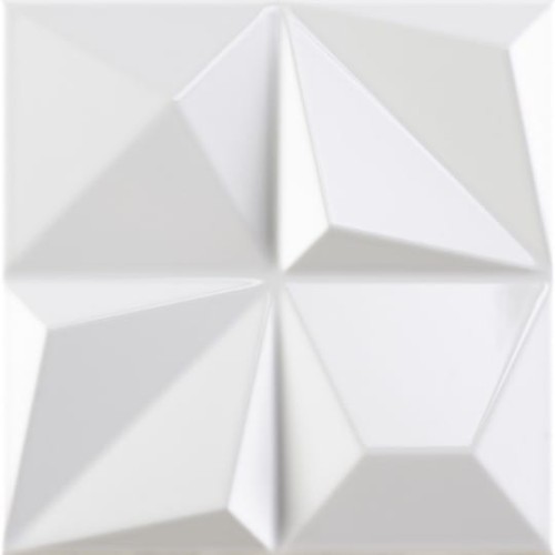 Płytka ścienna Dune Multishapes White 25x25 cm