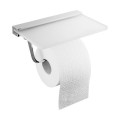 Oltens Vernal uchwyt na papier toaletowy z półką chrom  2