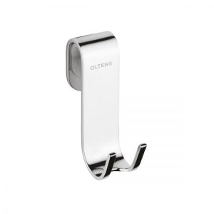 Oltens Glomma wieszak na ręcznik na szybę chrom 