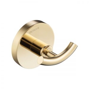 Oltens Gulfoss haczyk na ręcznik podwójny złoty 