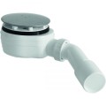 Oltens Pite Turbo syfon brodzikowy odpływ 90 mm plastikowy chrom