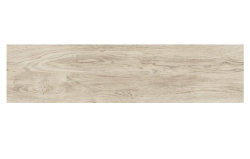 Gres drewnopodobny Tuscania Fjord Vit 20,3x122,6 cm