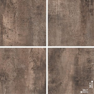 Płytka podłogowa Ceramica Limone Hera Brown 59,7x59,7