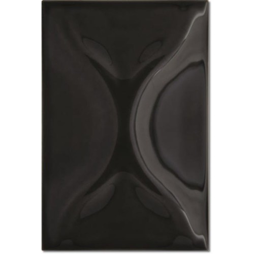 Płytka ścienna Aspa Negro Brillo 10x15