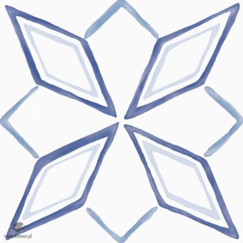 Płytka podłogowa Draw Star 22,3x22,3