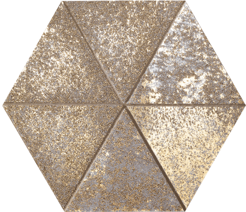 Tubądzin Zień SOPHISTICATED SHEEN GOLD MOZAIKA ŚCIENNA 22,1X19,2
