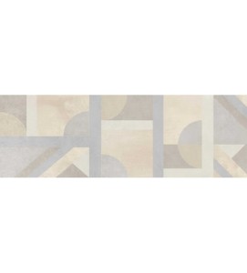 Płytka ścienna Bianca REBECA CREAM GEO RETT. 25x75