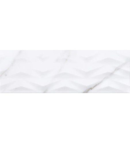 Płytka ścienna Bianca CARRARA SKY AXIS RETT. 25x75