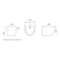 Lavita Bidet Sinto Grey 2