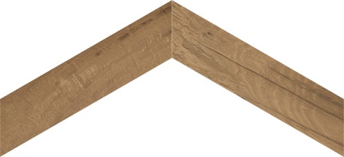 Płytka drewnopodobna Revival Cuoio Chevron Silktech 11x54 cm