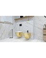 Lavita Miska wisząca wc Sofi Slim Gold/White 3