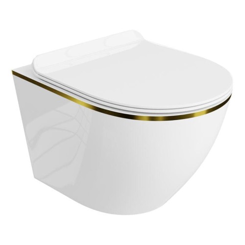 Lavita Miska wisząca Sofi Slim with Gold Line