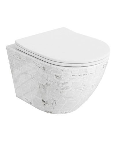 Lavita Miska wisząca wc Sofi Slim Paper