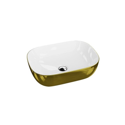 Lavita Umywalka nablatowa Costa Brushed Gold