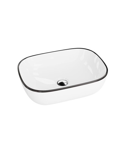 Lavita Umywalka nablatowa Costa Black Line