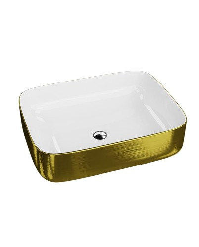 Lavita Umywalka nablatowa Galera Brushed Gold