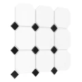Mozaika Dunin Octagon White 95 matt 2