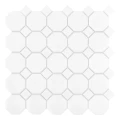 Mozaika Dunin Mini Octagon White 55 matt
