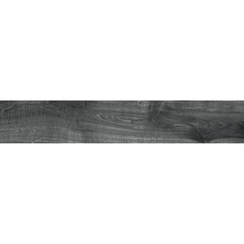 Płytka podłogowa Ibero Artwood Black 20x120 cm