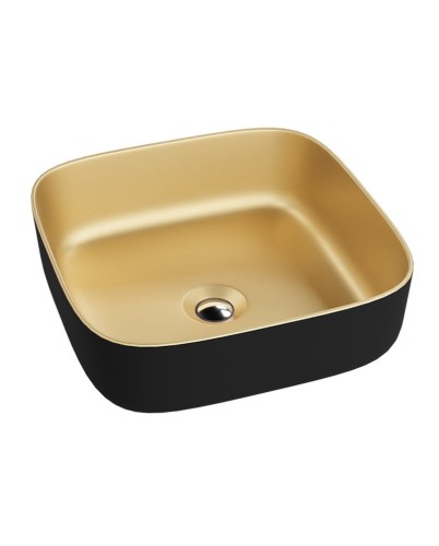 Lavita Umywalka nablatowa Galera Mini Gold/Black