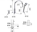 Daniel Rubinetterie DREAM Bateria wannowa 3-otworowa 2
