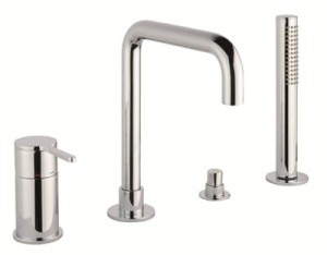 Emmevi Rubinetterie FILO Bateria wannowa 4-otworowa