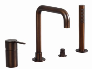 Emmevi Rubinetterie FILO Bateria wannowa 4-otworowa