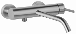 Emmevi Rubinetterie FILO INOX Bateria wannowa ścienna