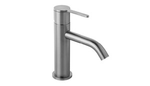 Emmevi Rubinetterie FILO INOX Bateria umywalkowa stojąca (clickclack)