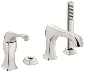 Emmevi Rubinetterie ARES Bateria wannowa 4-otworowa