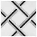 Mozaika Dunin Pure White Quadron