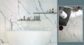 Gres Szkliwiony Na Podłogę 60x120cm biała z żyłą MAT rektyfikowana A4H108 STATUARIO SUPERIORE 9