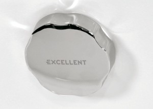 Simple Przelew Wannowy Automat.57 Chrom