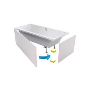 Obudowa Flex Do Wanny Bok 90X60