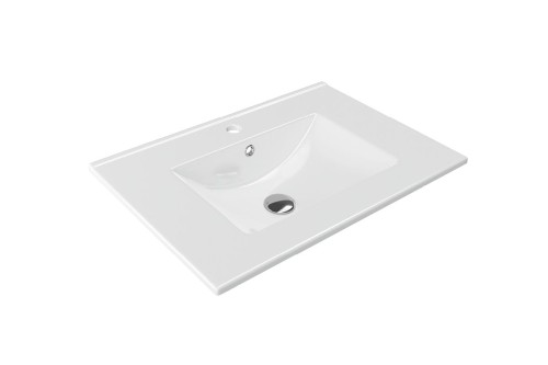 As Umywalka Meblowa 70X46 Biała