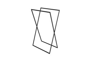 Kros Wieszak Wolnost. Na Ręczniki Czarny