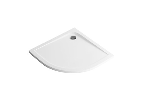 Sense Brodzik Półokrągły 80X80 Biały