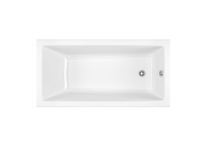 Wanna Akrylowa Wave 140x70 Slim Biała