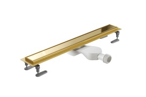 Stilio odpływ liniowy 60cm złoty dekor.