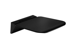 Seduro Premium Siedzisko Prysznic.Czarne