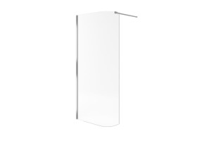 Vidoq walk-in ścianka gięta 93x200 cm ch