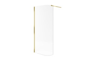 Vidoq walk-in ścianka gięta 83x200cm zło