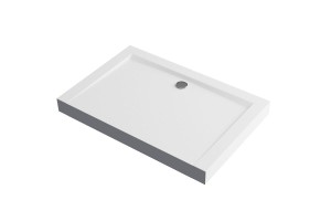 Forma ComX brodzik prost.140x90str.biały