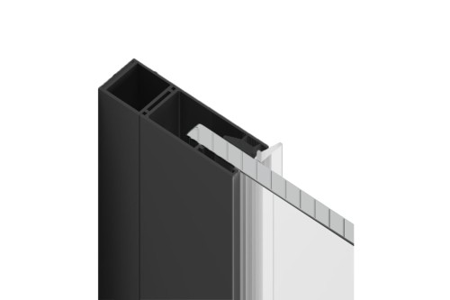 Rols profil poszerzający 15mm czarny