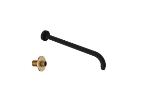 Ramię Prysznic.Ścienne 40 Okr. Czarny