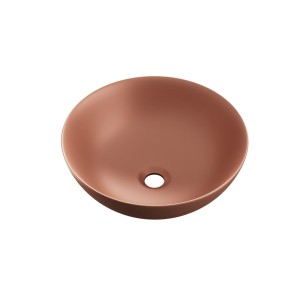 Luqa Umywalka Nablatowa 40x40, terracott