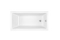 Wanna Akrylowa Wave 140x70 Slim Biała 2